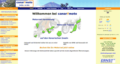 Desktop Screenshot of canarymoto.de